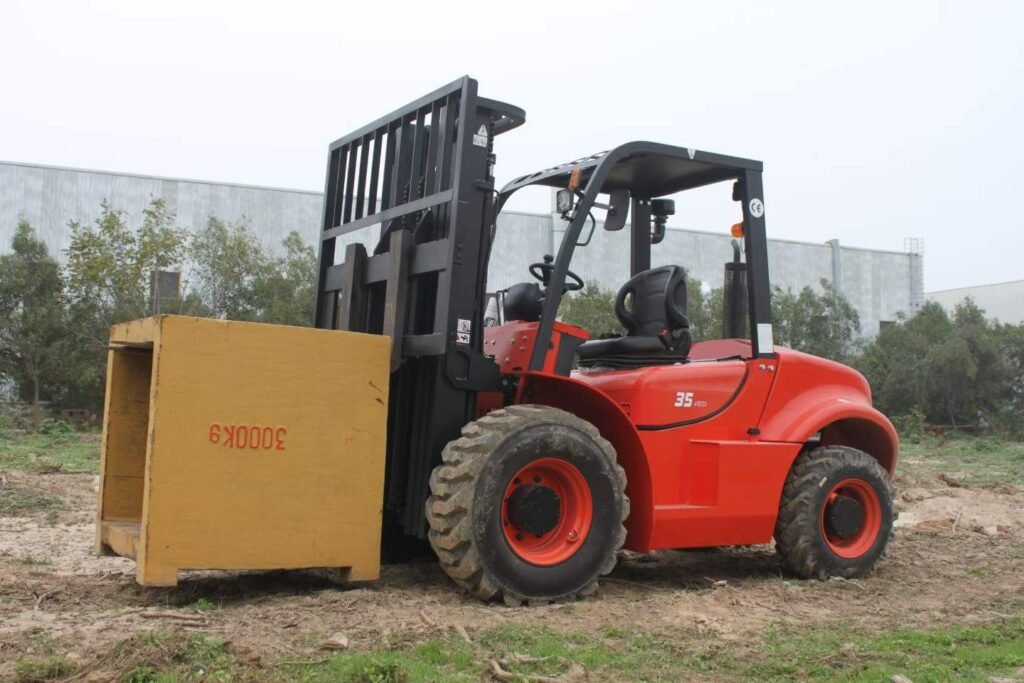 3.5 Ton 4WD Rough Terrain Forklift