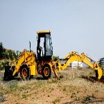 1.2/ 0.3CBM Bucket Backhoe Loader
