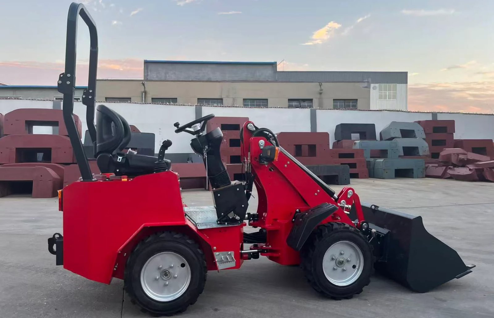 600Kgs Bucket Wheel Loader