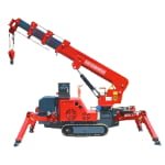 1.5 Ton Crawler Spider Crane