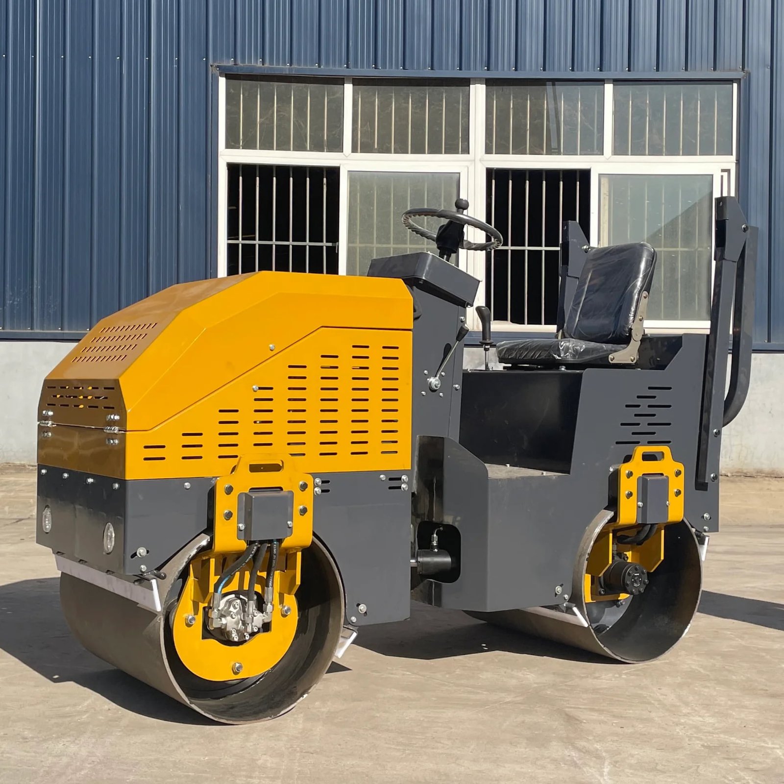1500Kg Double Drum Road Roller