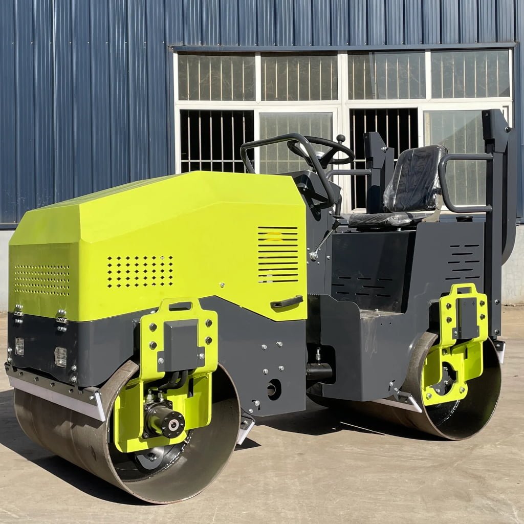 2000Kg Double Drum Road Roller