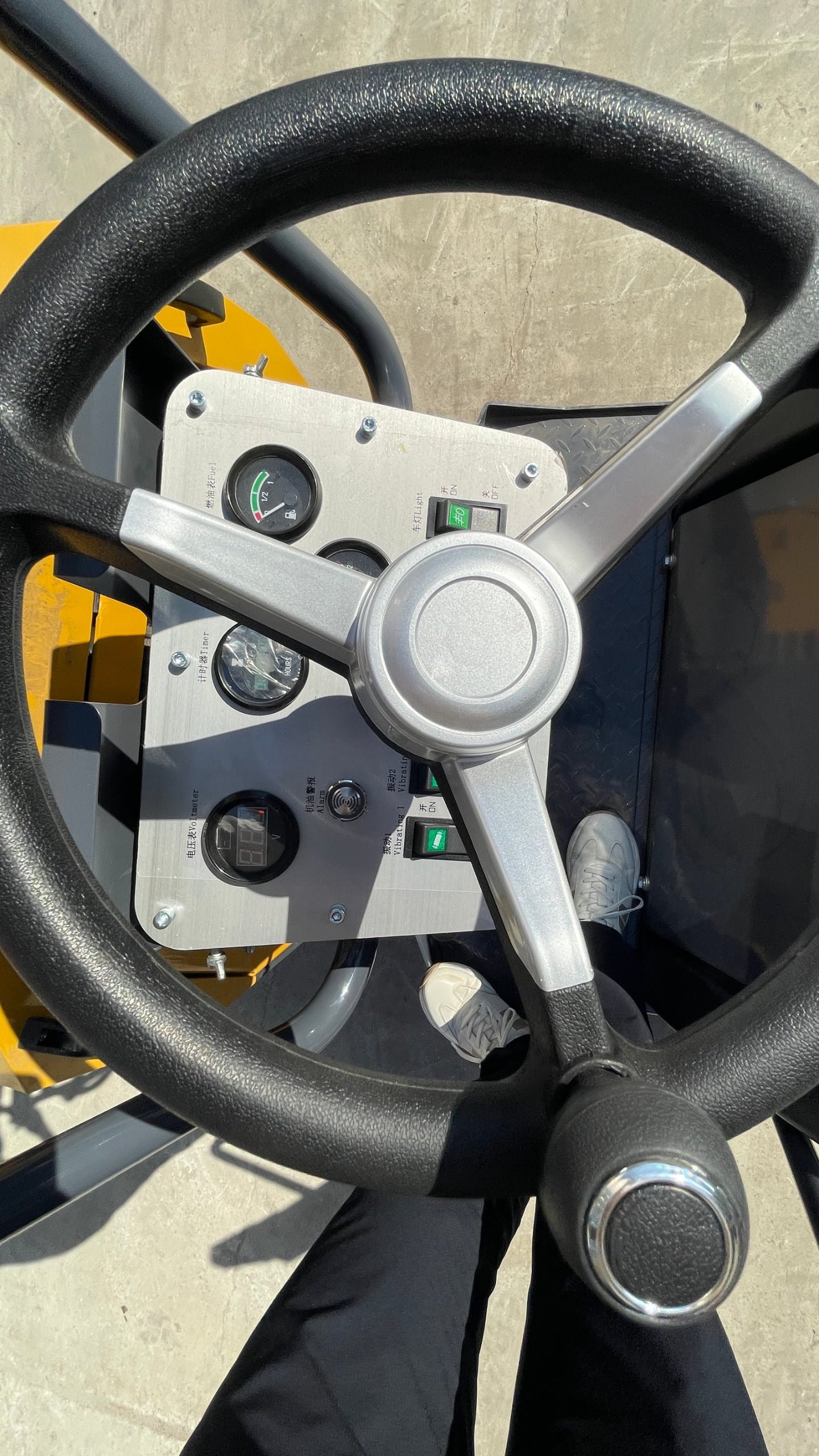 2500Kg Double Drum Road Roller