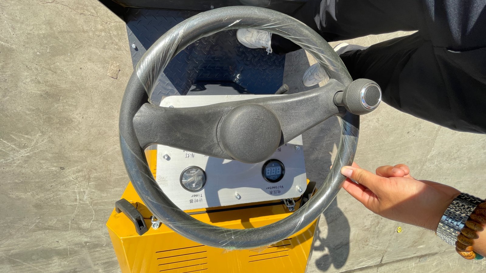 1500Kg Double Drum Road Roller