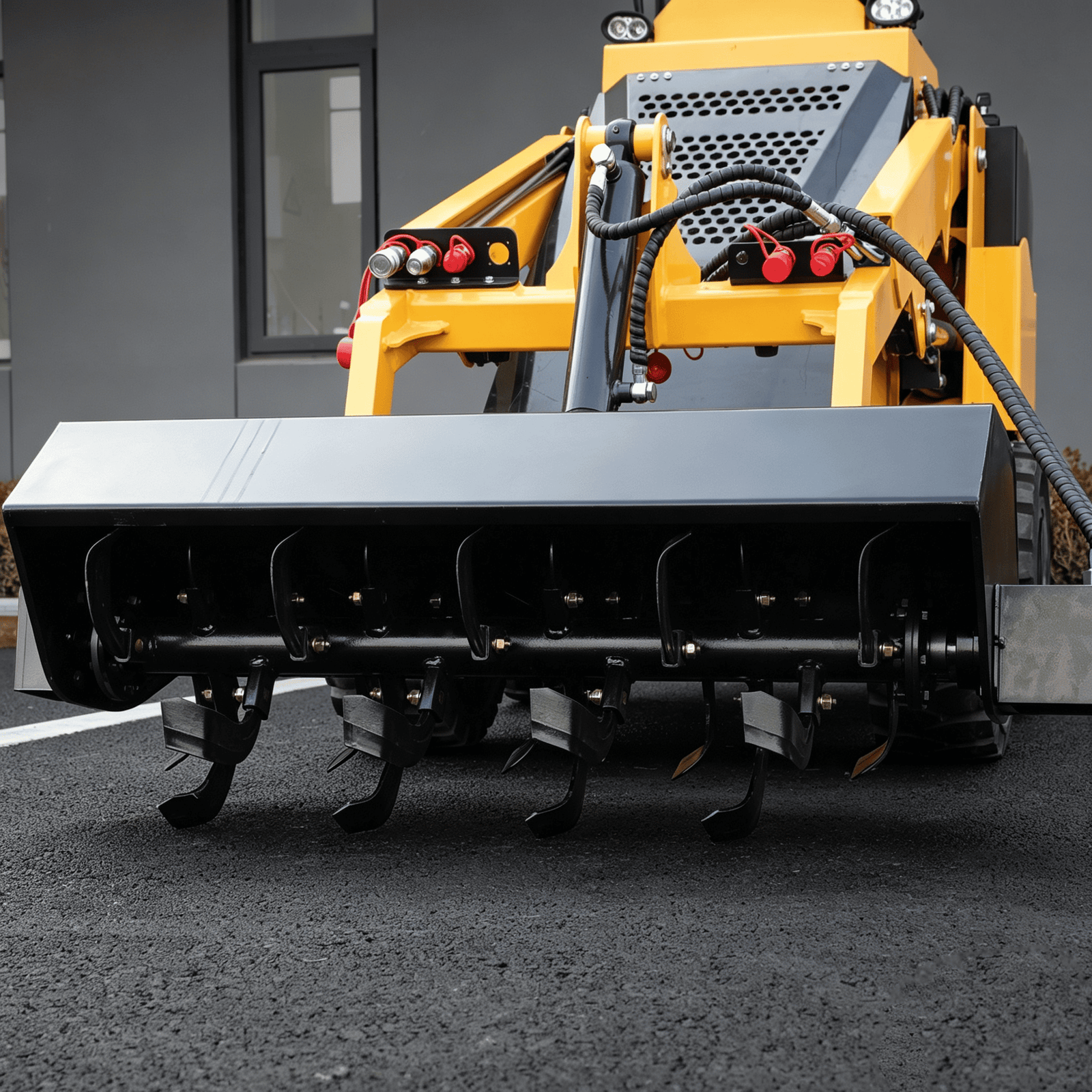 Rotary Tiller for skid steer loader