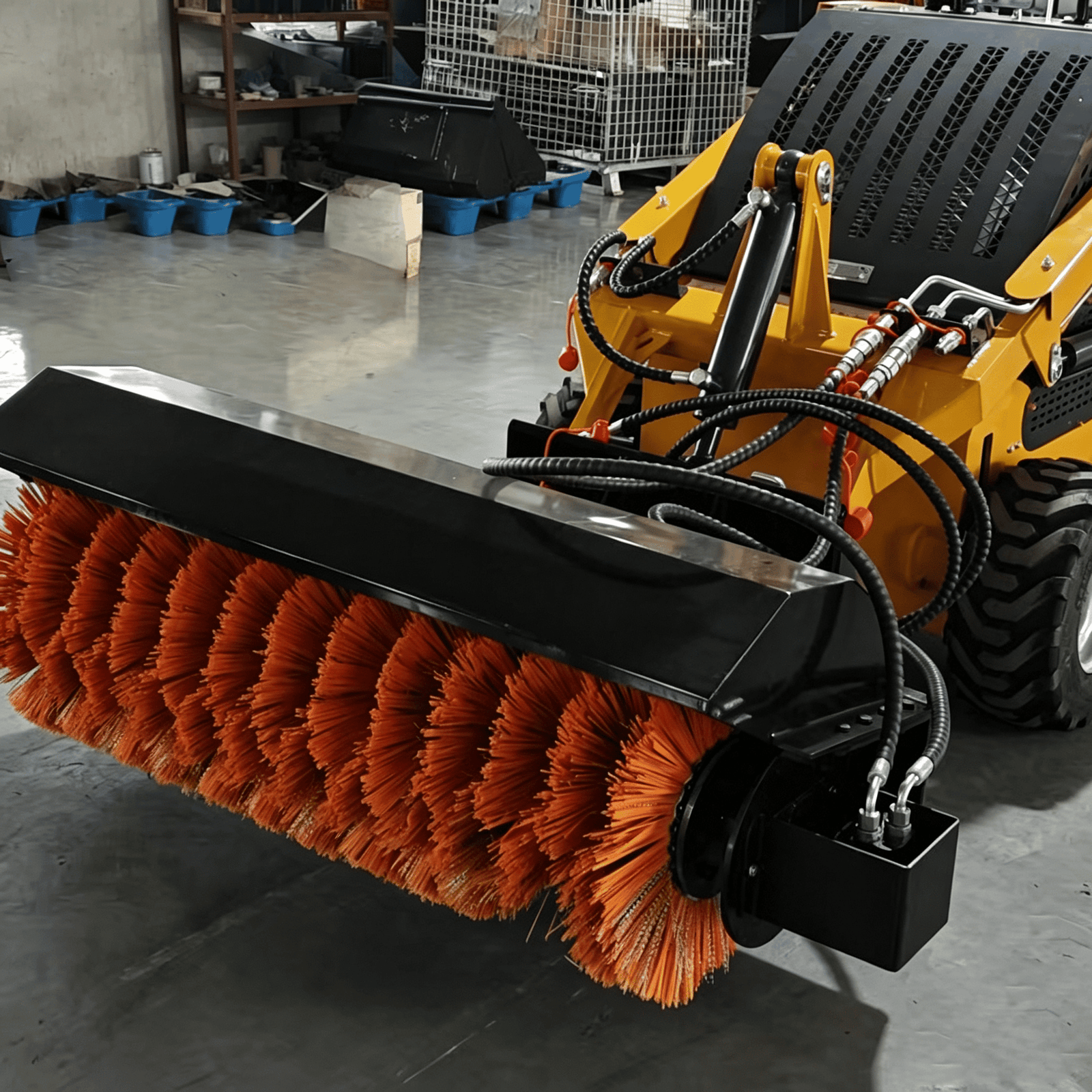 Sweeper / Angle Broom for skid steer loader