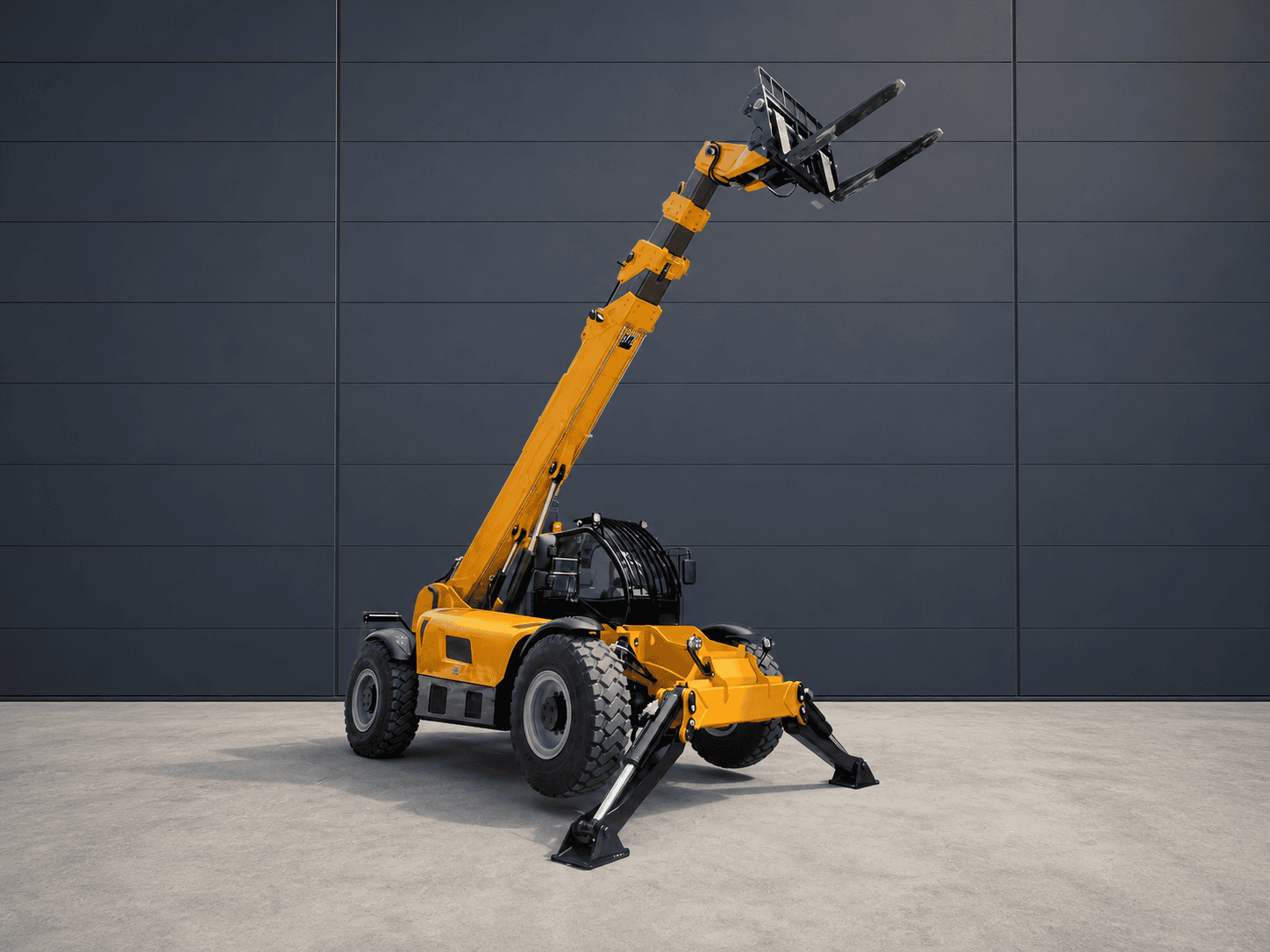 Heavy telehandler placeholder