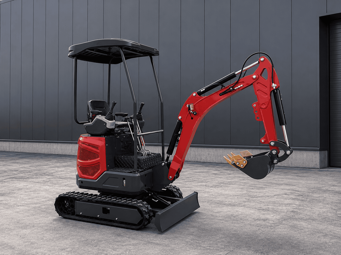 TerraAny TE18U 1.8 Tonne Zero-Tail Mini Excavator -- priority model for urban contractors and rental fleets