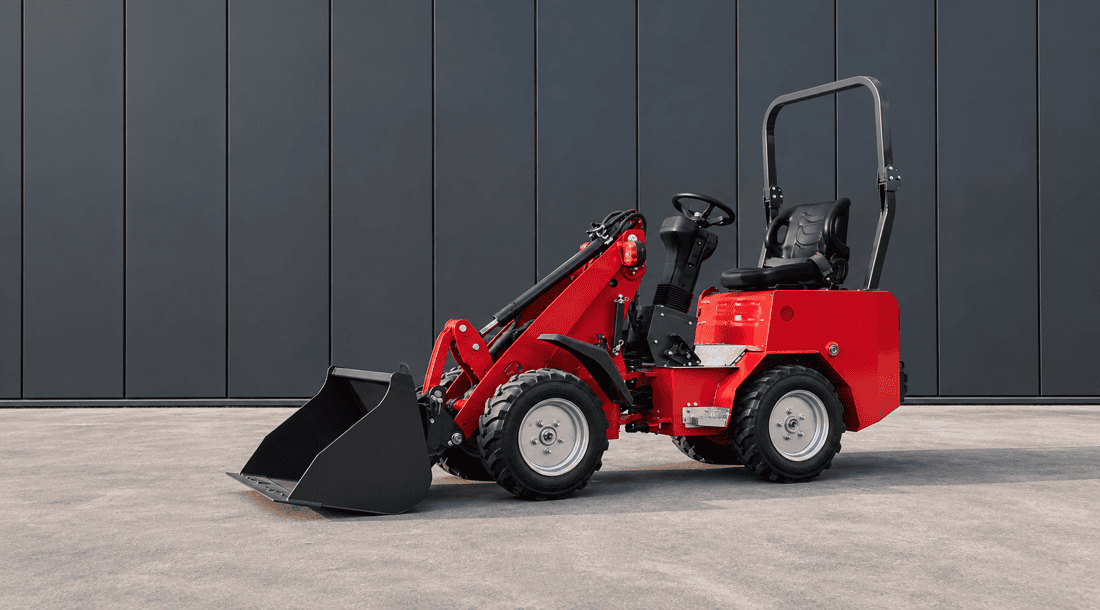 TerraAny wheel loader on a construction site